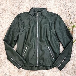 GUESS Faux Leather Jacket